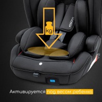 Osann Flux Isofix Klima (Осанн Флюкс Клима), Black (Черный) - вид 5 миниатюра